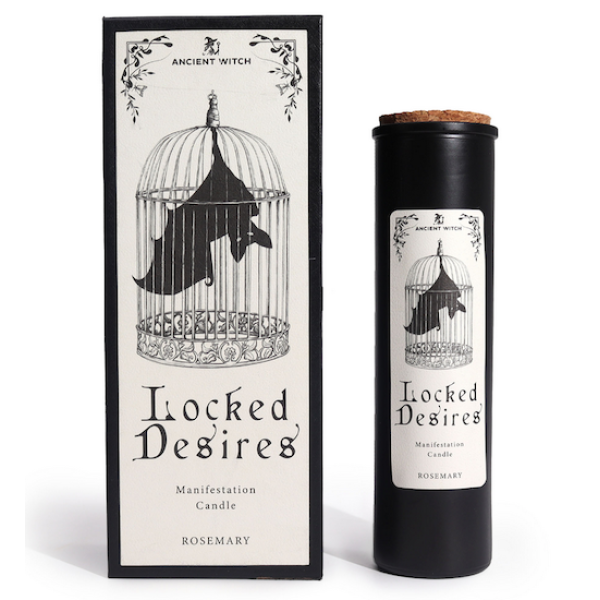 Ancient Witch Ritual Candle Locked Desires
